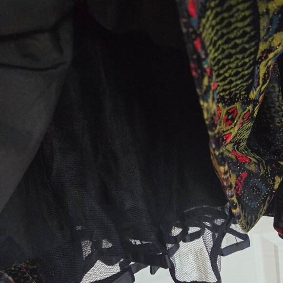 Vintage Velvet Strapless Dress - Picture 5 of 6